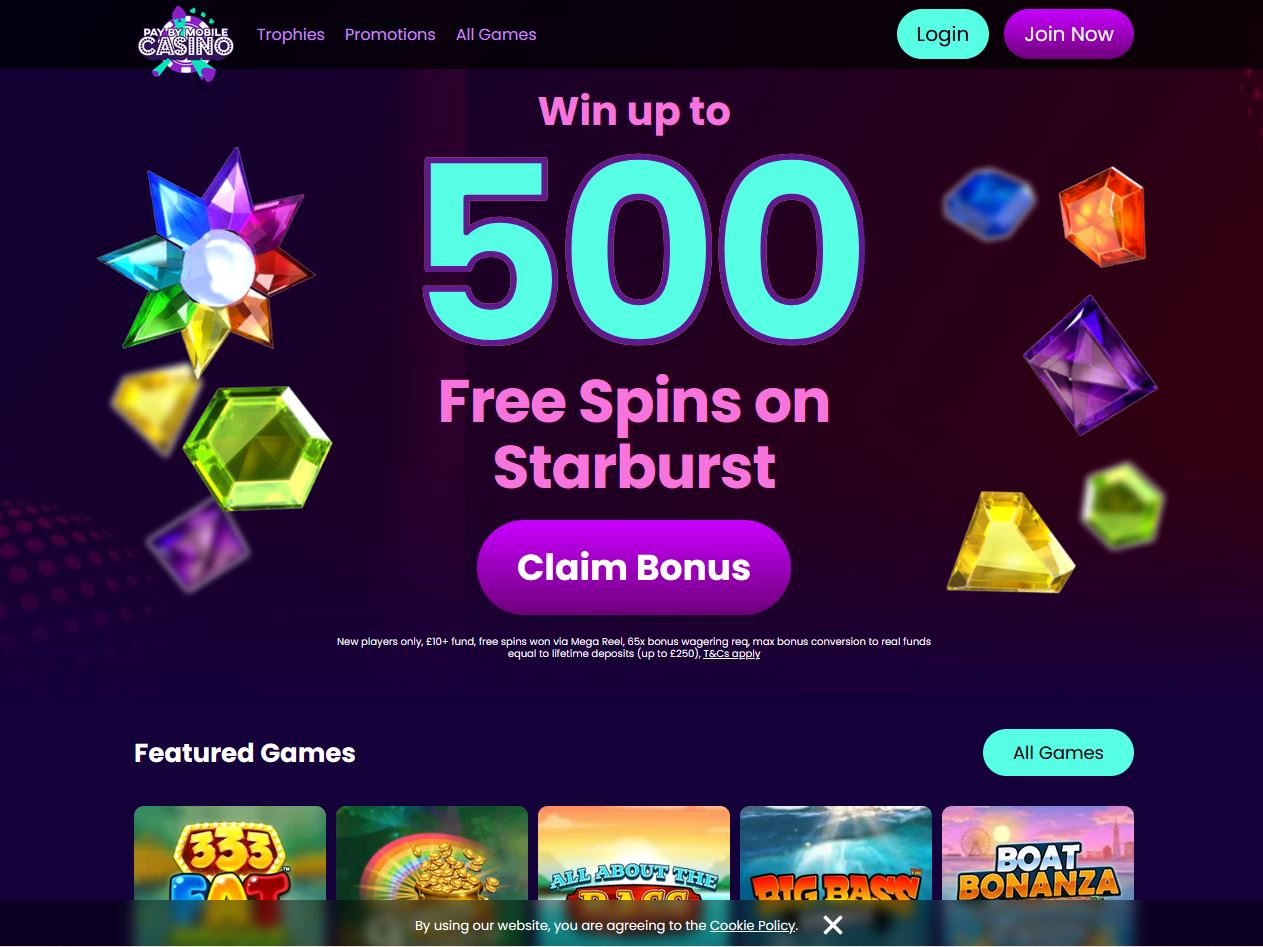 Pay By Mobile Casino
