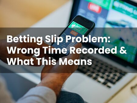 Betting Slip Problem: Wrong Time Recorded & What This Means