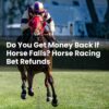 Do You Get Money Back If Horse Falls? Horse Racing Bet Refunds