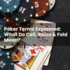 Poker Terms Explained: What Do Call, Raise & Fold Mean?