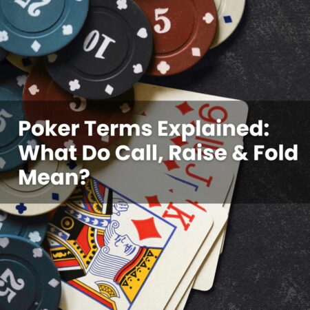 Poker Terms Explained: What Do Call, Raise & Fold Mean?